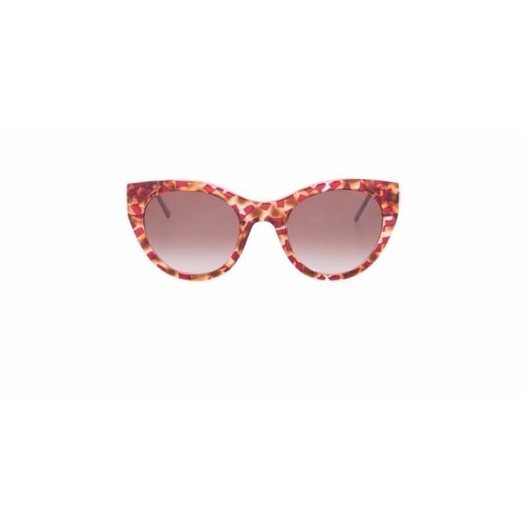 Thierry Lasry Joyridy Sunglasses V541 Vintage Multicolor
Red Amber / Brown Lens main image 7